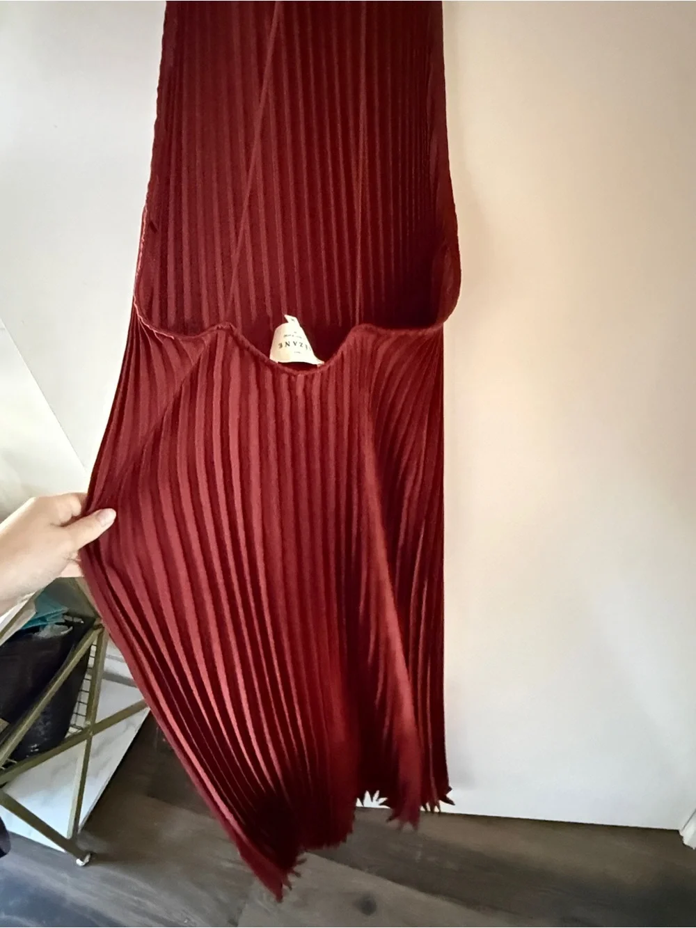 Sezane Layla Dress Terracotta 36/4 - Picture 8 of 11
